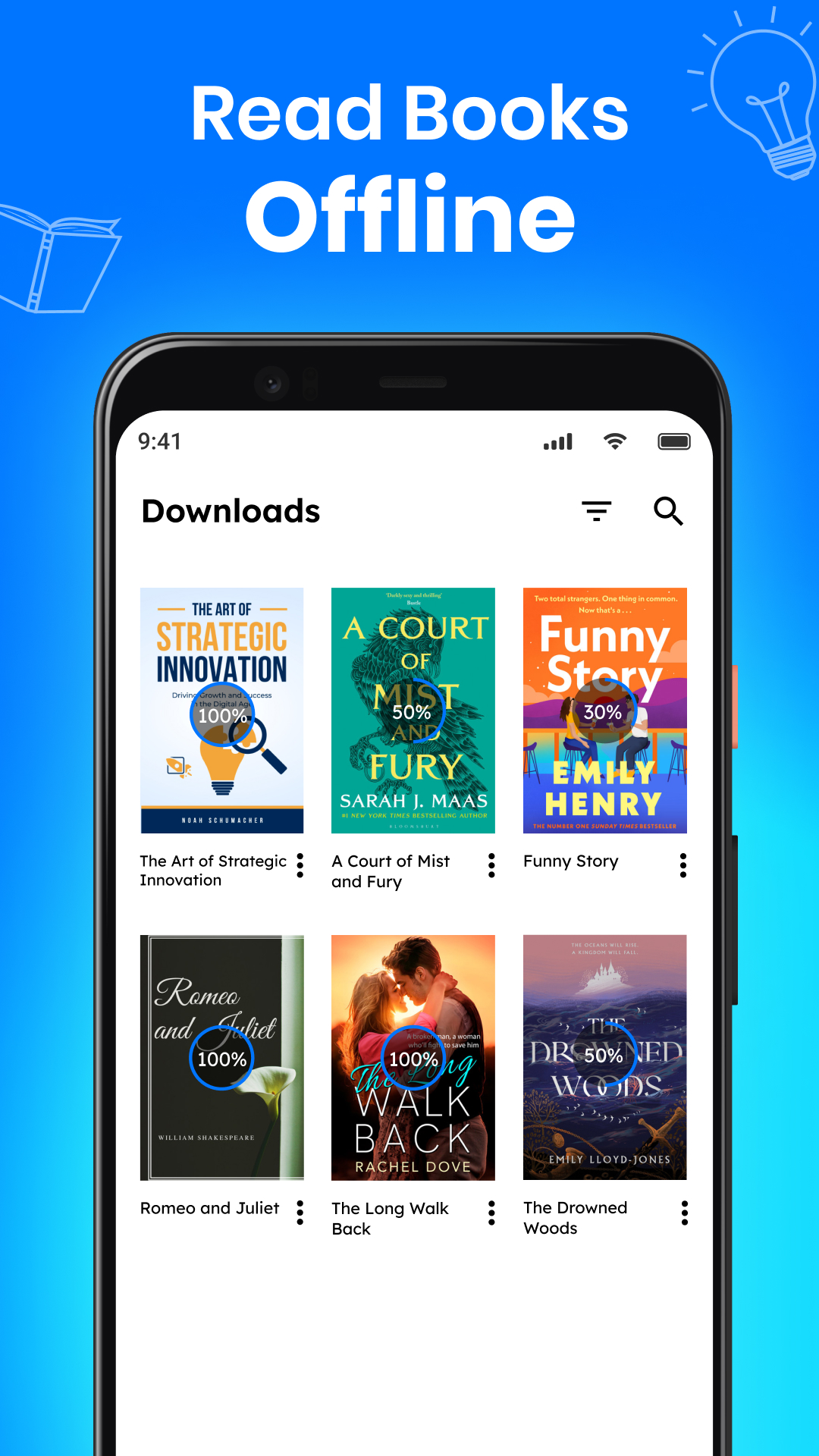اسکرین شات 4 برنامه eBooks: Audio Books