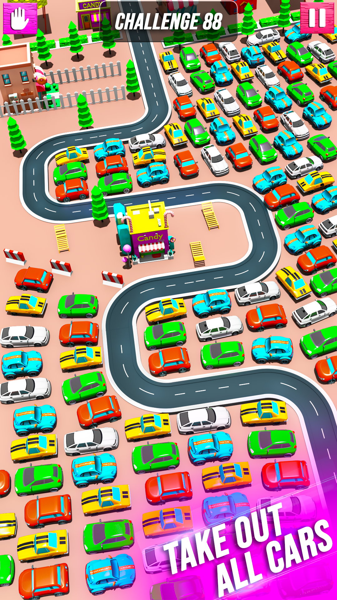 اسکرین شات 4 بازی Bus Out:  Traffic Puzzle Game