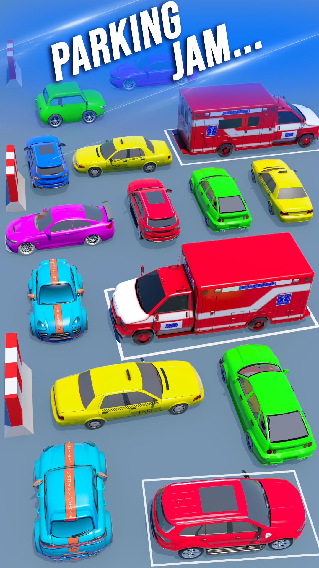 اسکرین شات 3 بازی Bus Out:  Traffic Puzzle Game