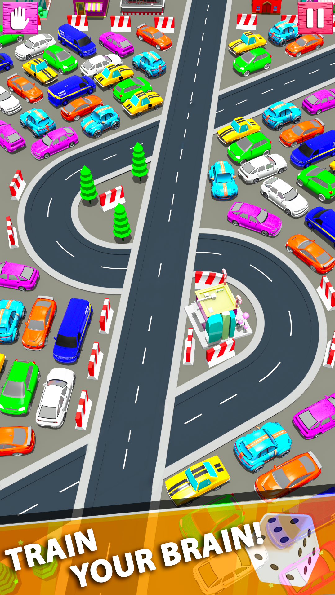 اسکرین شات 2 بازی Bus Out:  Traffic Puzzle Game