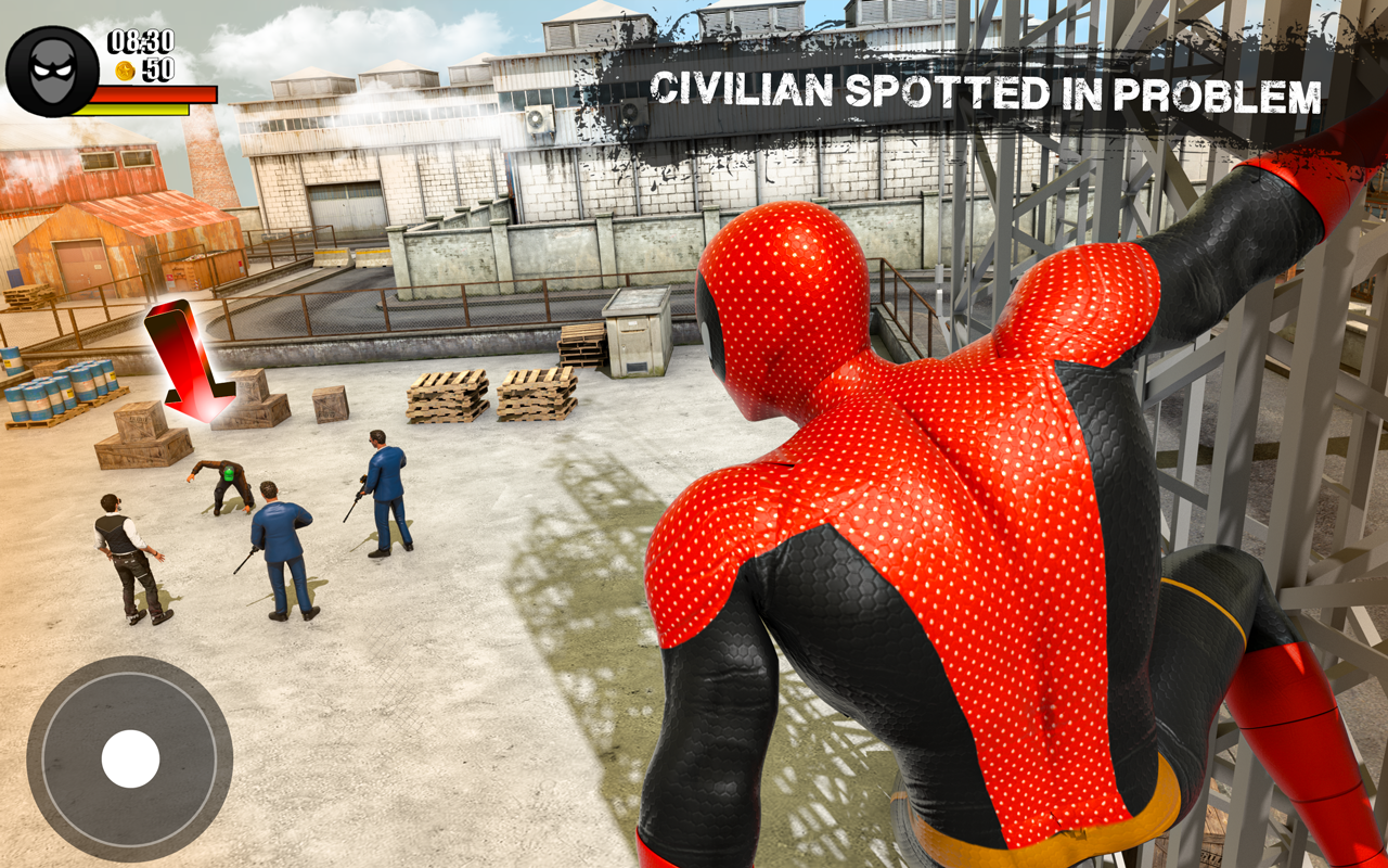 اسکرین شات 2 بازی Spider Rope Hero- Spider Games