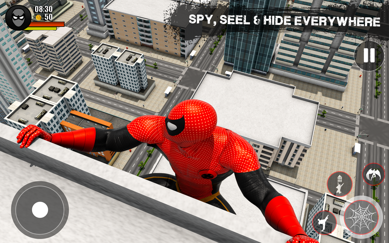 اسکرین شات 5 بازی Spider Rope Hero- Spider Games
