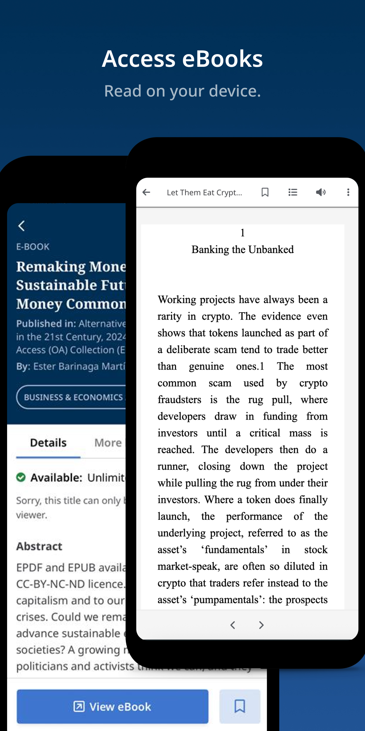 اسکرین شات 7 برنامه EBSCO Mobile