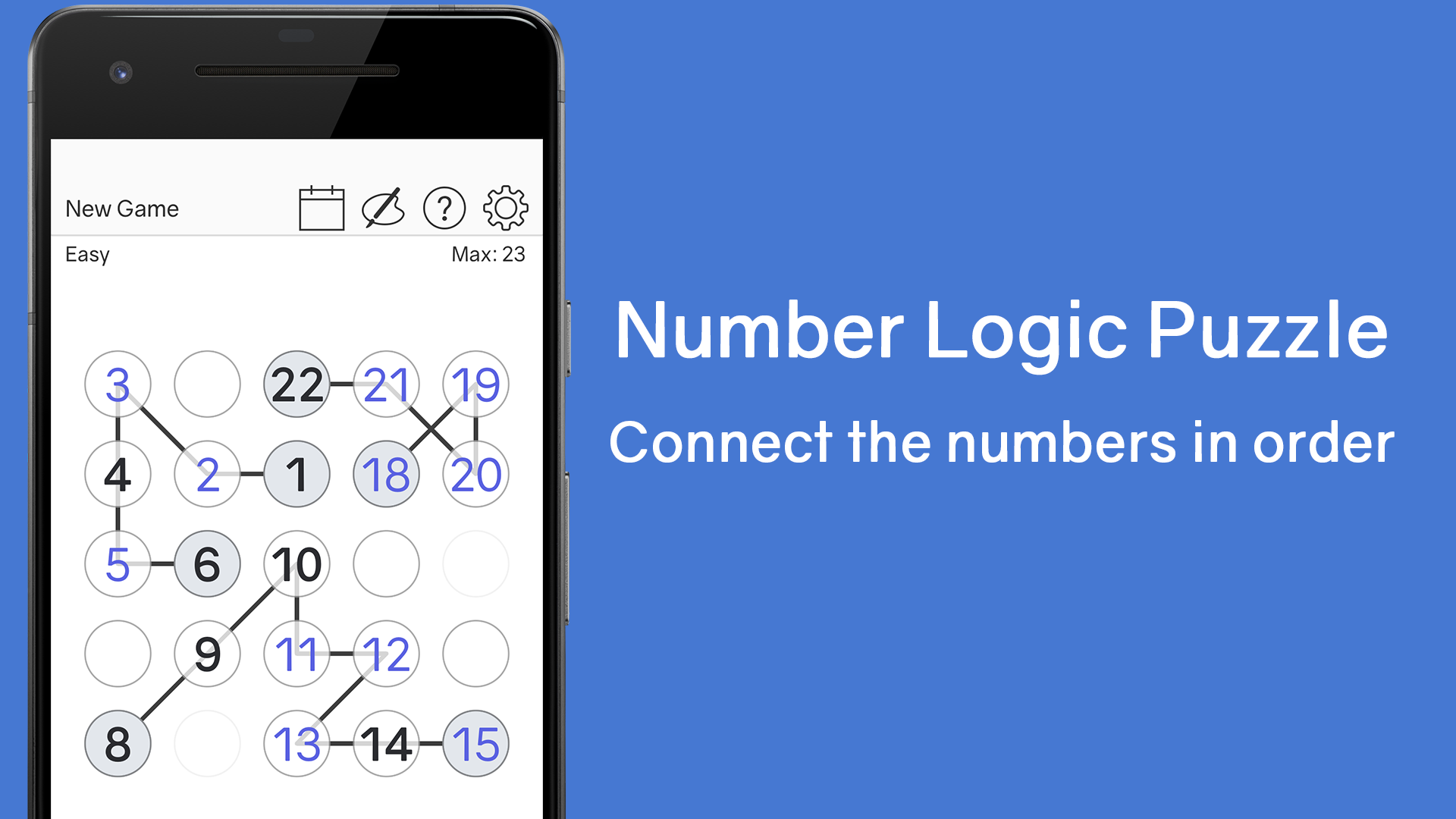 اسکرین شات 7 بازی Number Chain - Logic Puzzle