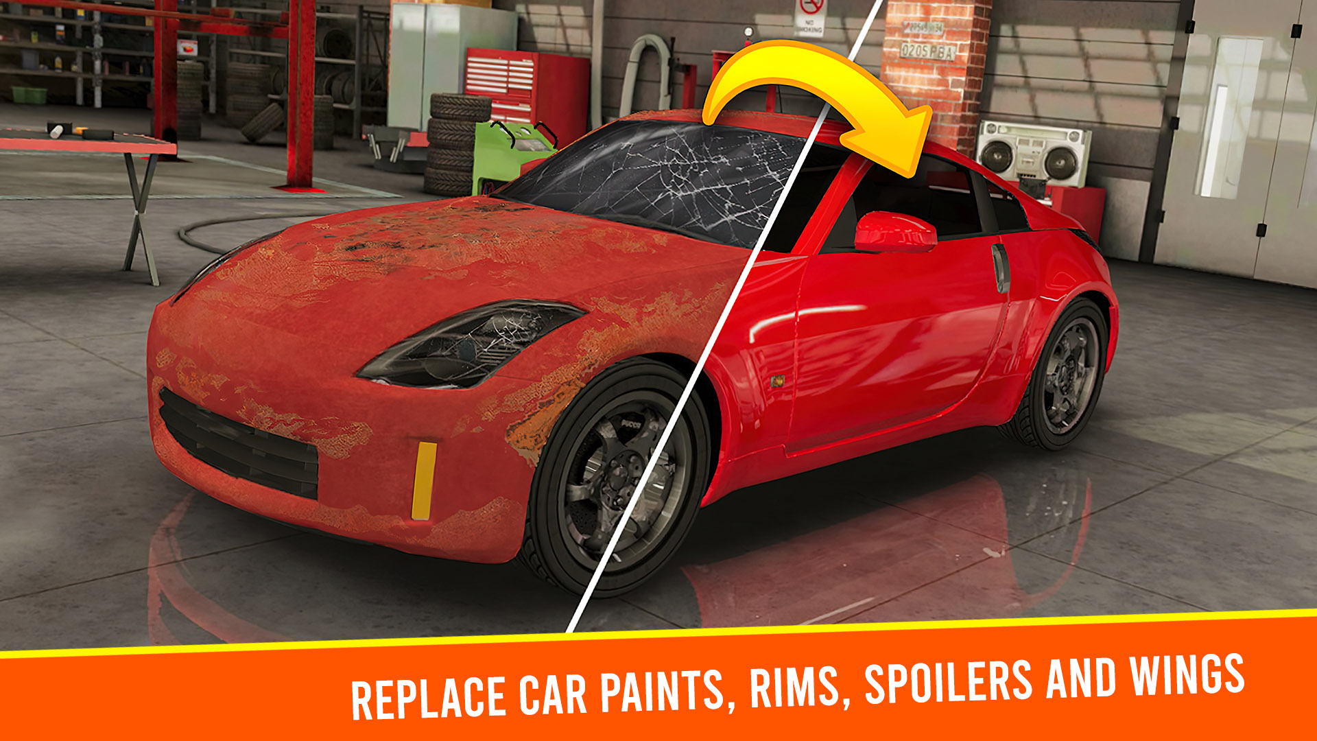 اسکرین شات 3 بازی Car Mechanic Simulator Racing