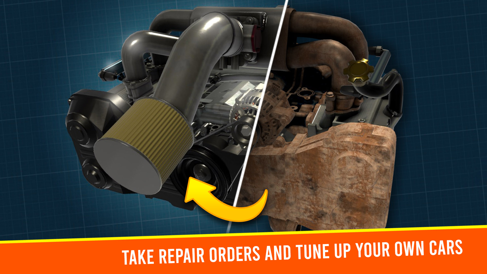 اسکرین شات 1 بازی Car Mechanic Simulator Racing