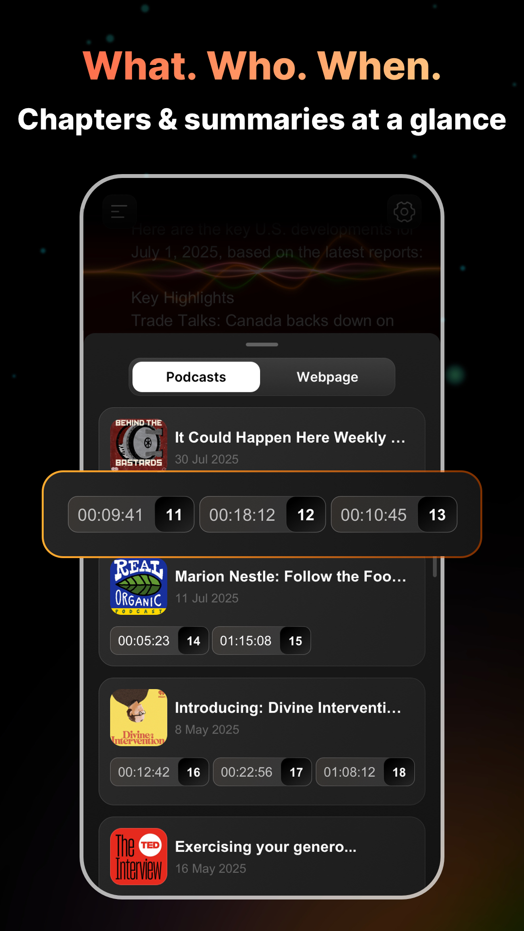 اسکرین شات 5 برنامه CastFox - AI Podcast Agent