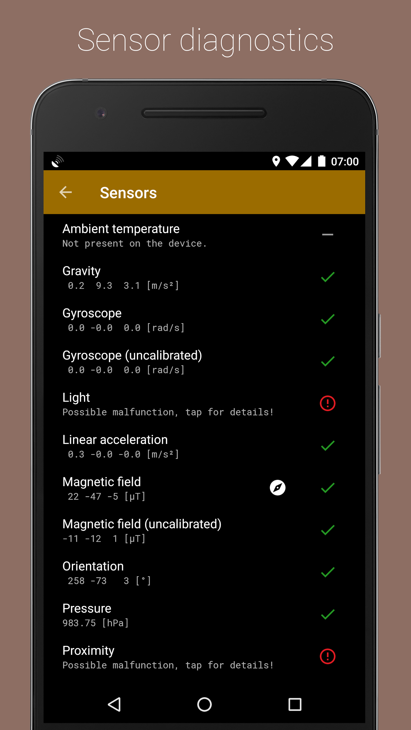 اسکرین شات 7 برنامه GPS Status & Toolbox