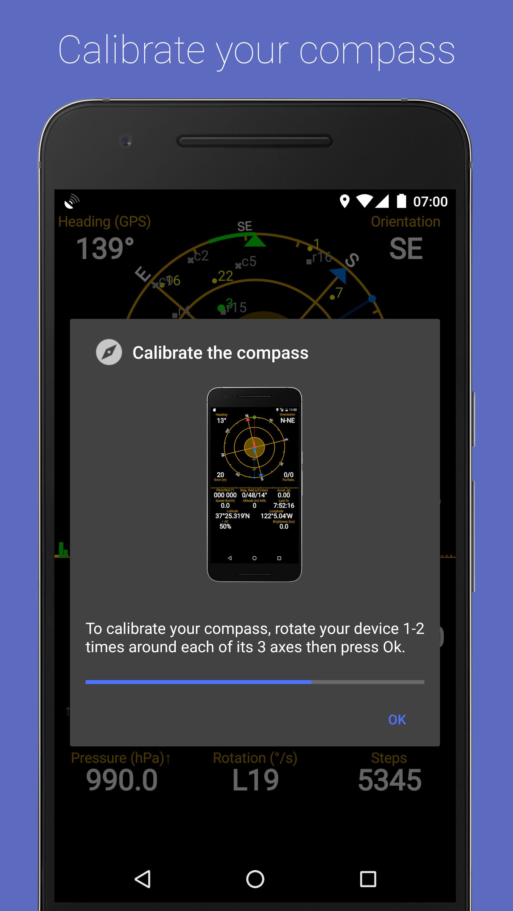 اسکرین شات 6 برنامه GPS Status & Toolbox
