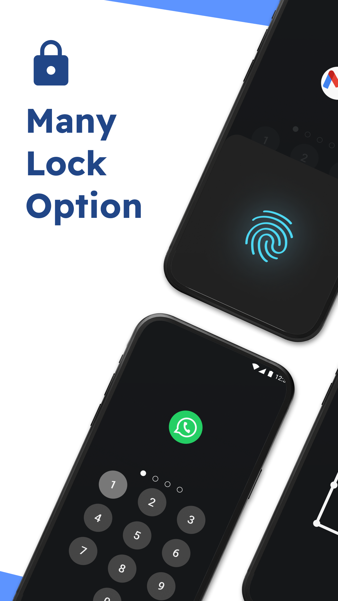 اسکرین شات 3 برنامه App Lock - Fingerprint Applock