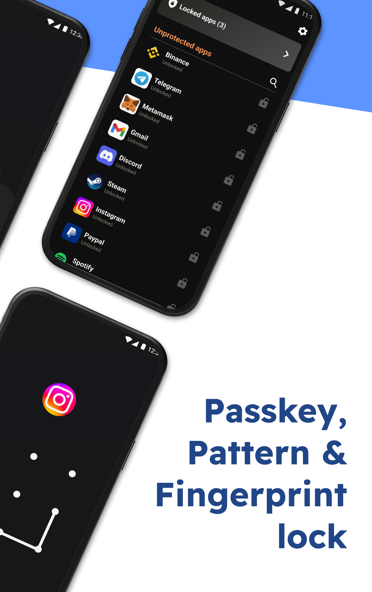 اسکرین شات 5 برنامه App Lock - Fingerprint Applock