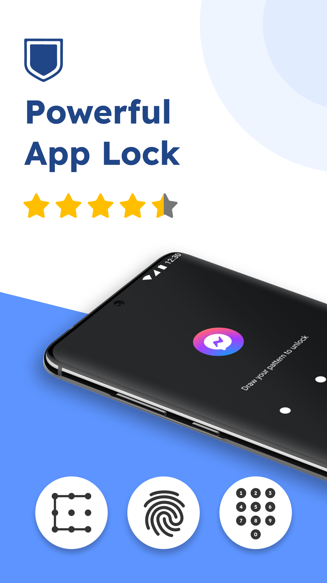 اسکرین شات 1 برنامه App Lock - Fingerprint Applock