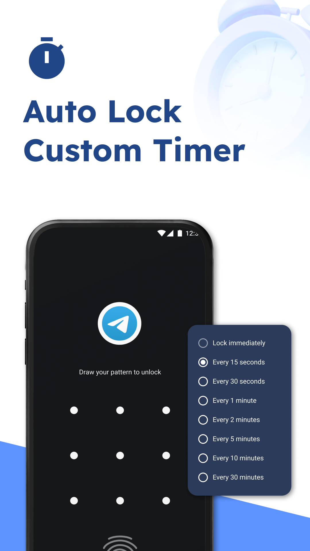 اسکرین شات 5 برنامه App Lock - Fingerprint Applock