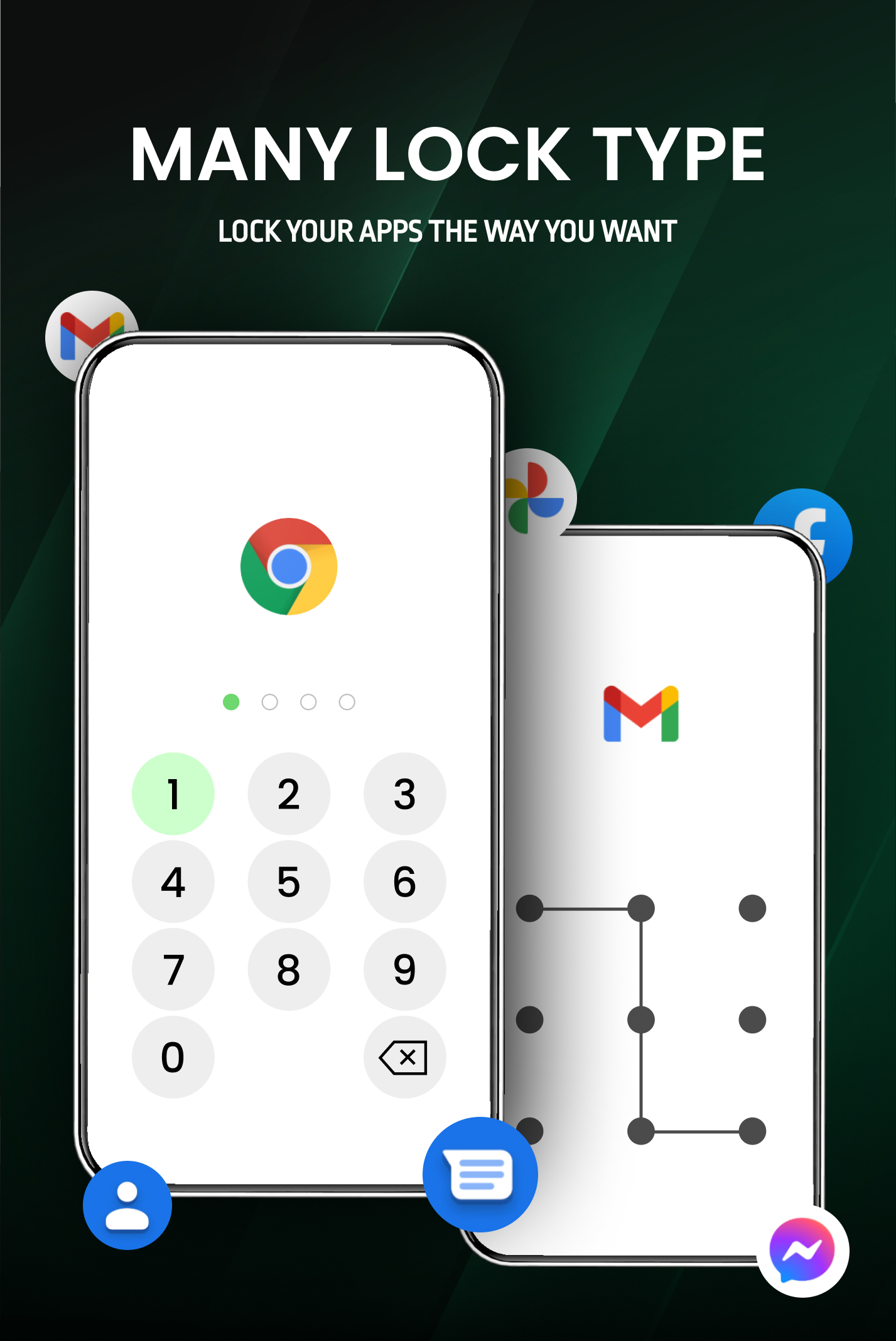 اسکرین شات 2 برنامه Applock Lite - Fingerprint