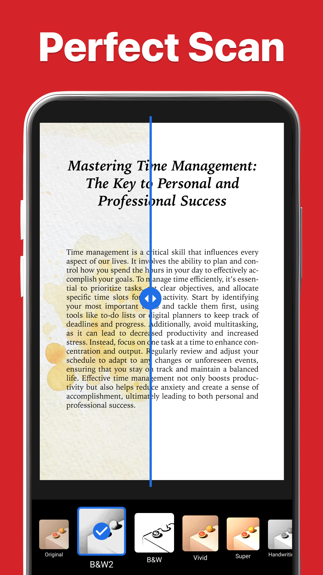 اسکرین شات 2 برنامه PDF Document Scanner - PixScan