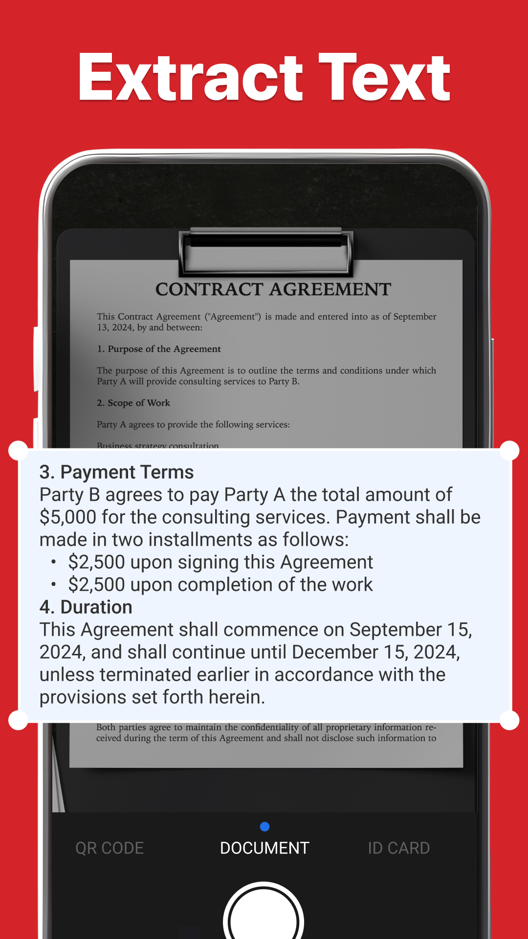 اسکرین شات 4 برنامه PDF Document Scanner - PixScan