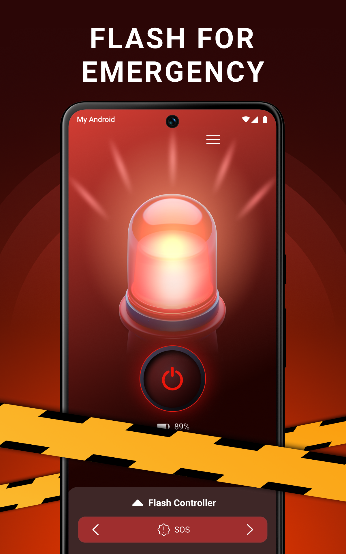 اسکرین شات 4 برنامه Flashlight App - LumiTorch