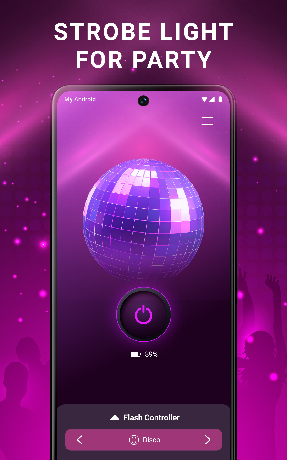 اسکرین شات 5 برنامه Flashlight App - LumiTorch