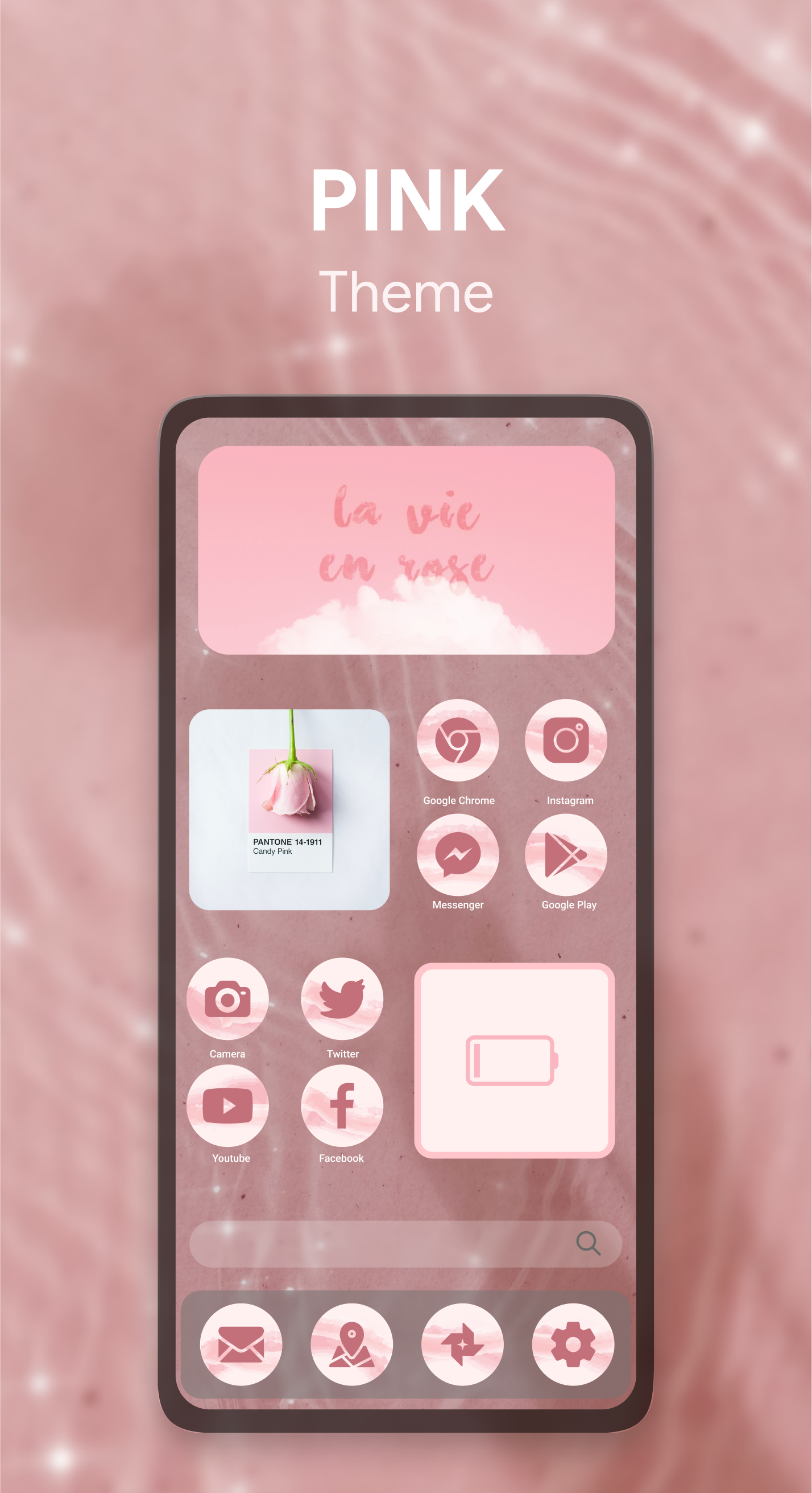 اسکرین شات 3 برنامه Themes, Widgets & Icon changer