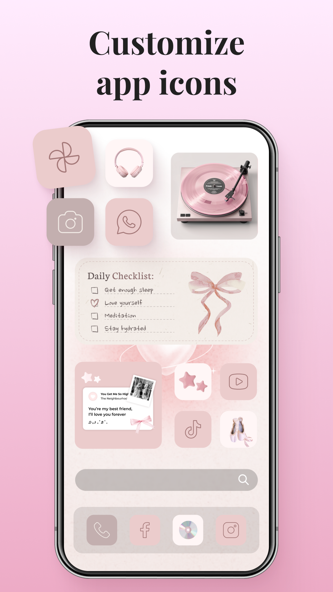 اسکرین شات 4 برنامه Themes, Widgets & Icon changer