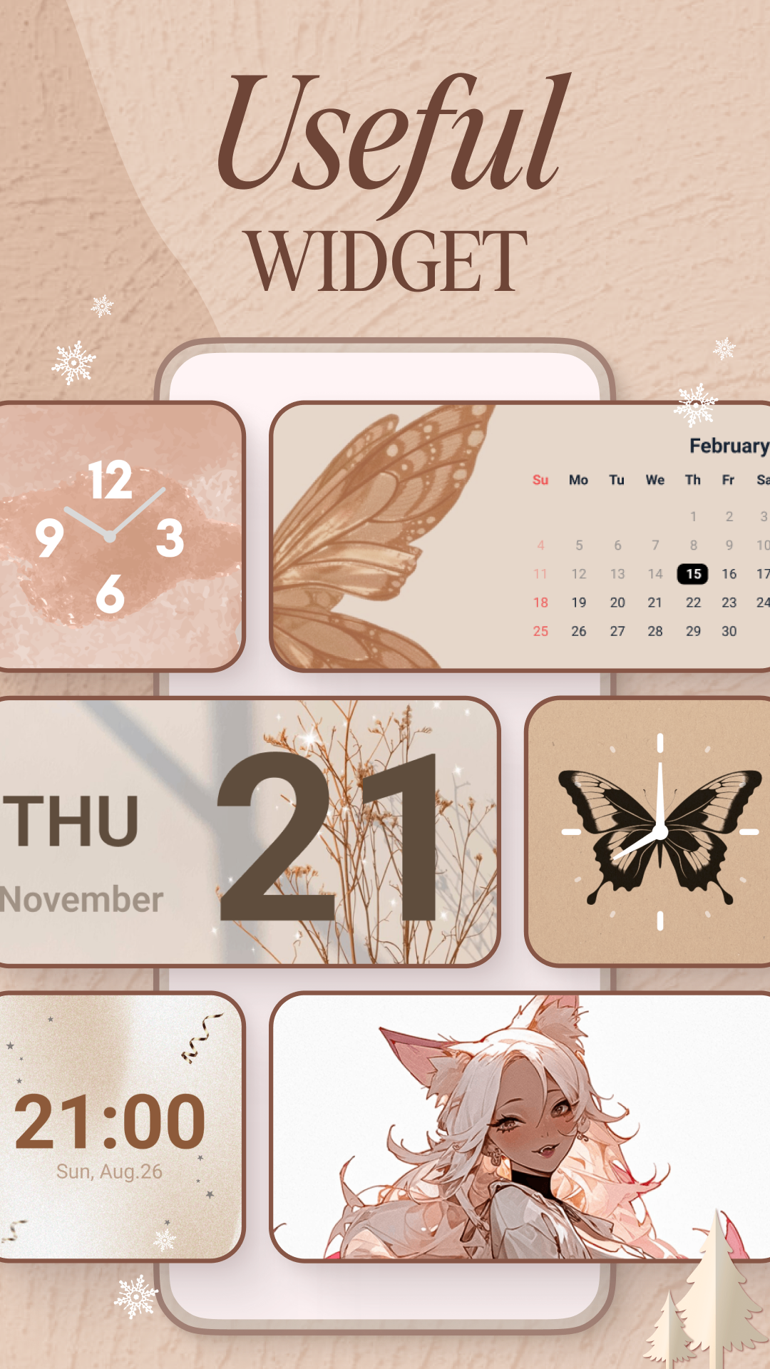 اسکرین شات 4 برنامه Themes, Widgets & Icon changer