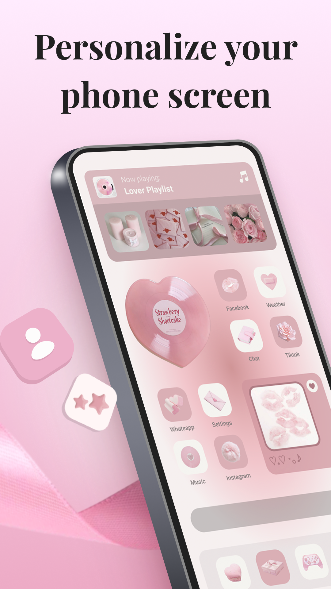 اسکرین شات 1 برنامه Themes, Widgets & Icon changer