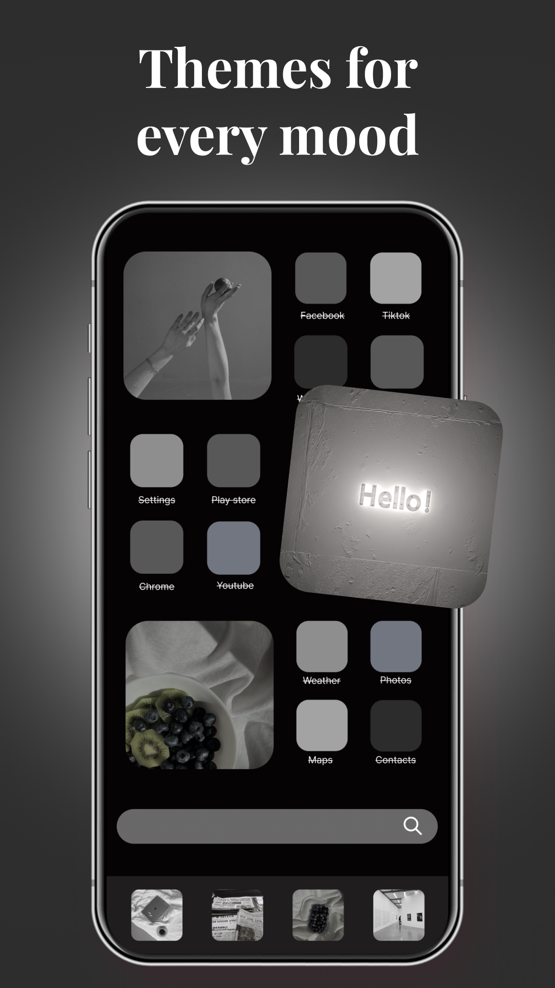 اسکرین شات 6 برنامه Themes, Widgets & Icon changer