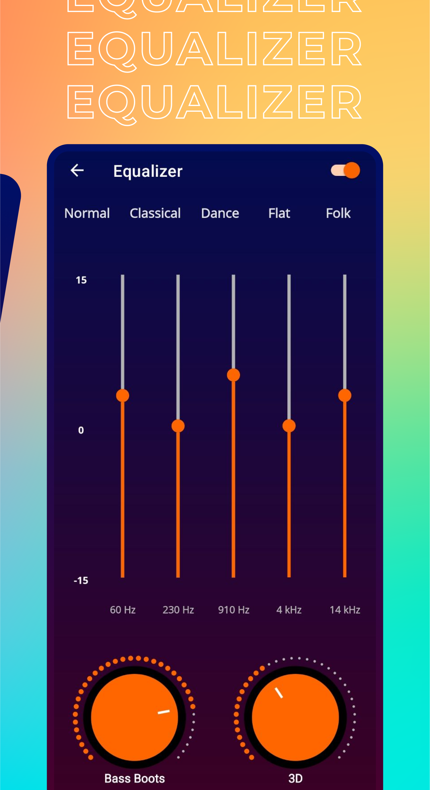 اسکرین شات 4 برنامه Music Player - MP3 player