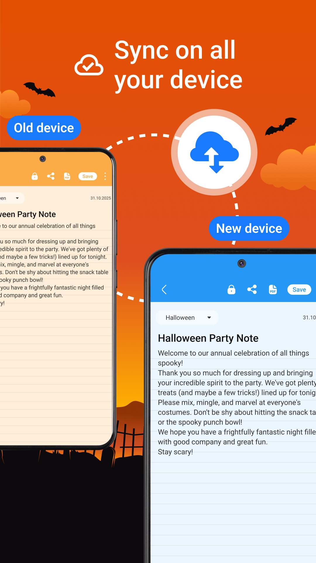 اسکرین شات 5 برنامه FlyNote - Notes, Notepad
