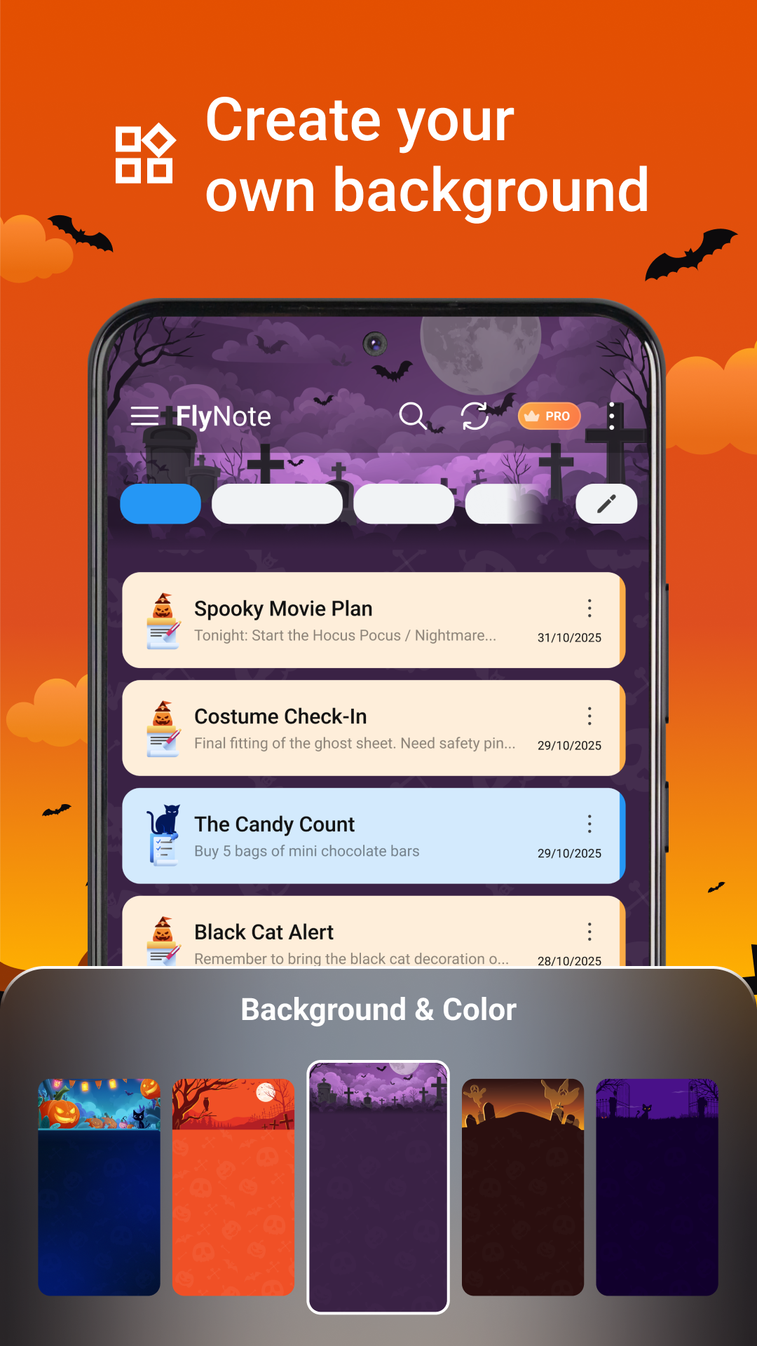اسکرین شات 2 برنامه FlyNote - Notes, Notepad