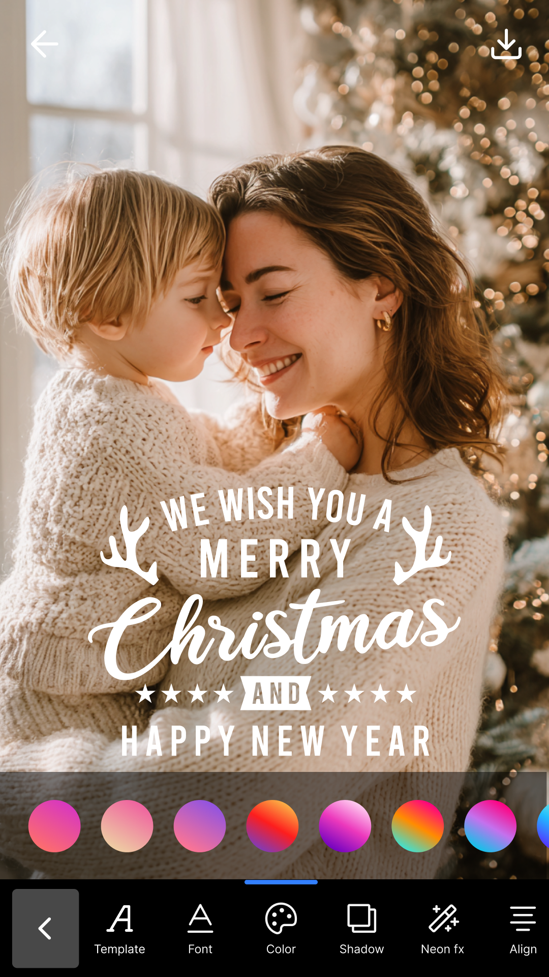 اسکرین شات 4 برنامه Add Text on Photo - Text Art