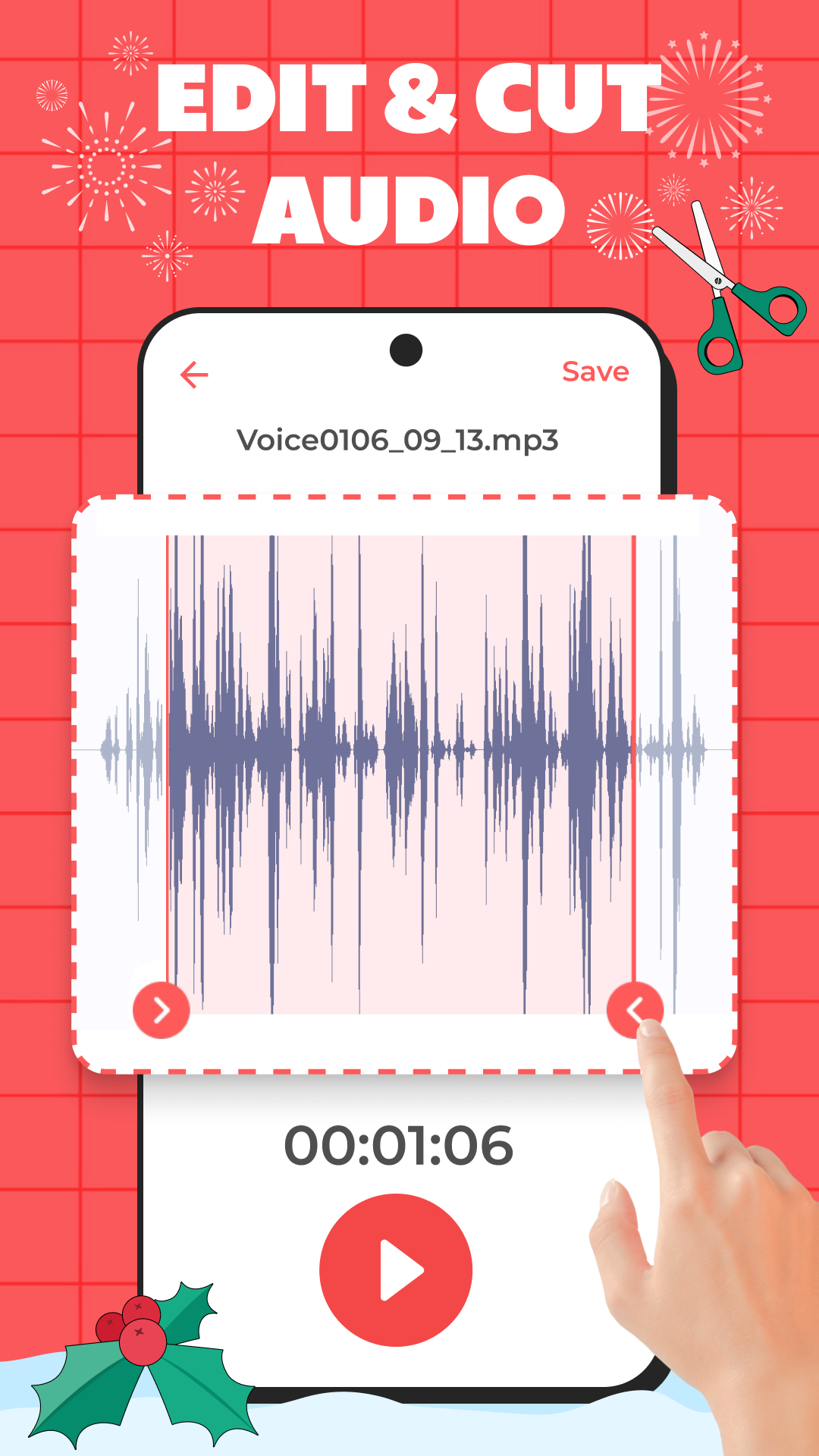اسکرین شات 4 برنامه Voice Recorder - Voice memos