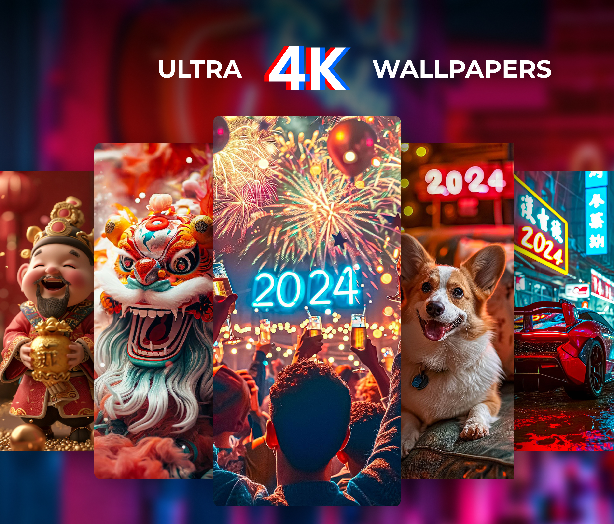 اسکرین شات 1 برنامه Wallpapers Demo