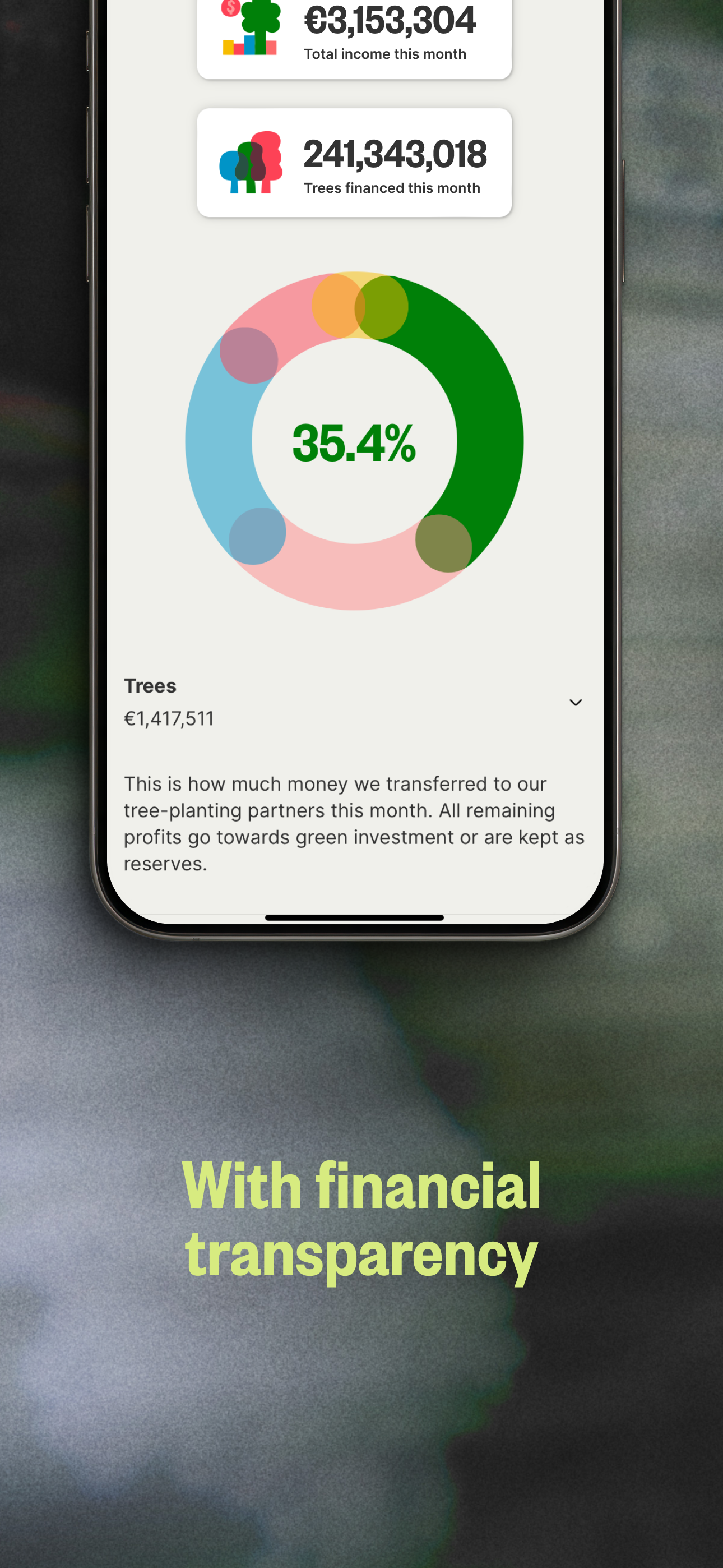 اسکرین شات 6 برنامه Ecosia: Search to plant trees