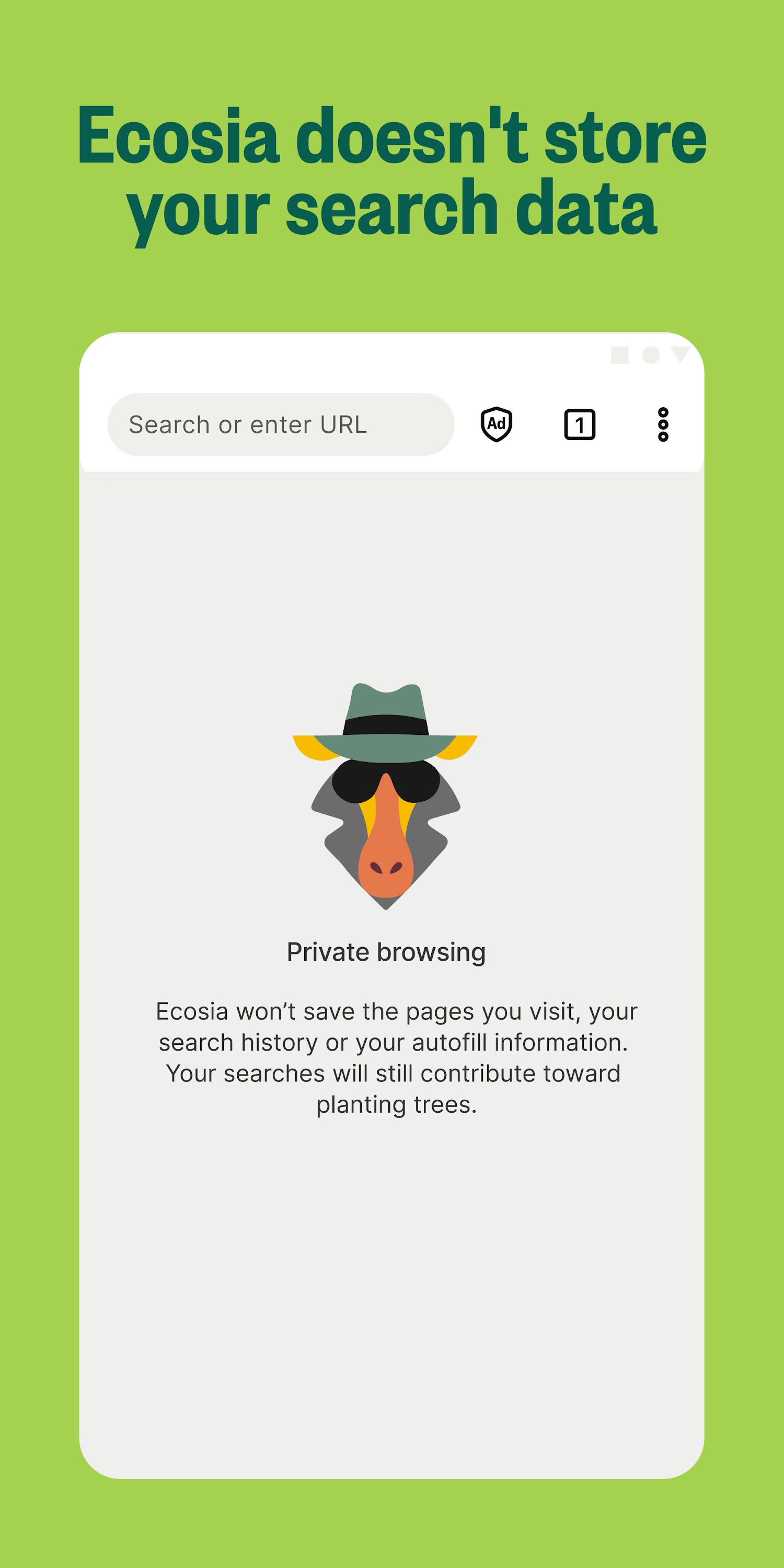 اسکرین شات 6 برنامه Ecosia - Safe Internet Browser