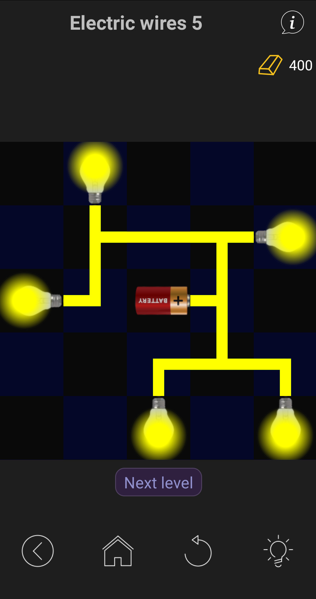 اسکرین شات 1 بازی Electric Puzzles