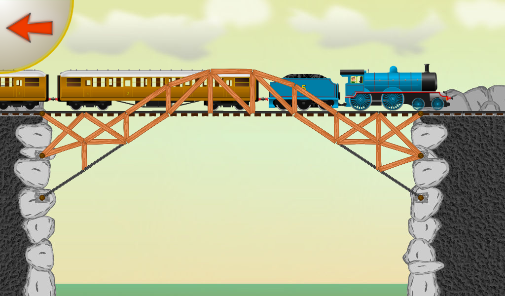 اسکرین شات 3 بازی Wood Bridges Free