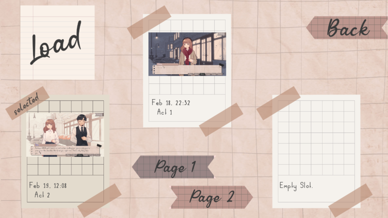 اسکرین شات 5 بازی EDDA Cafe Visual Novel