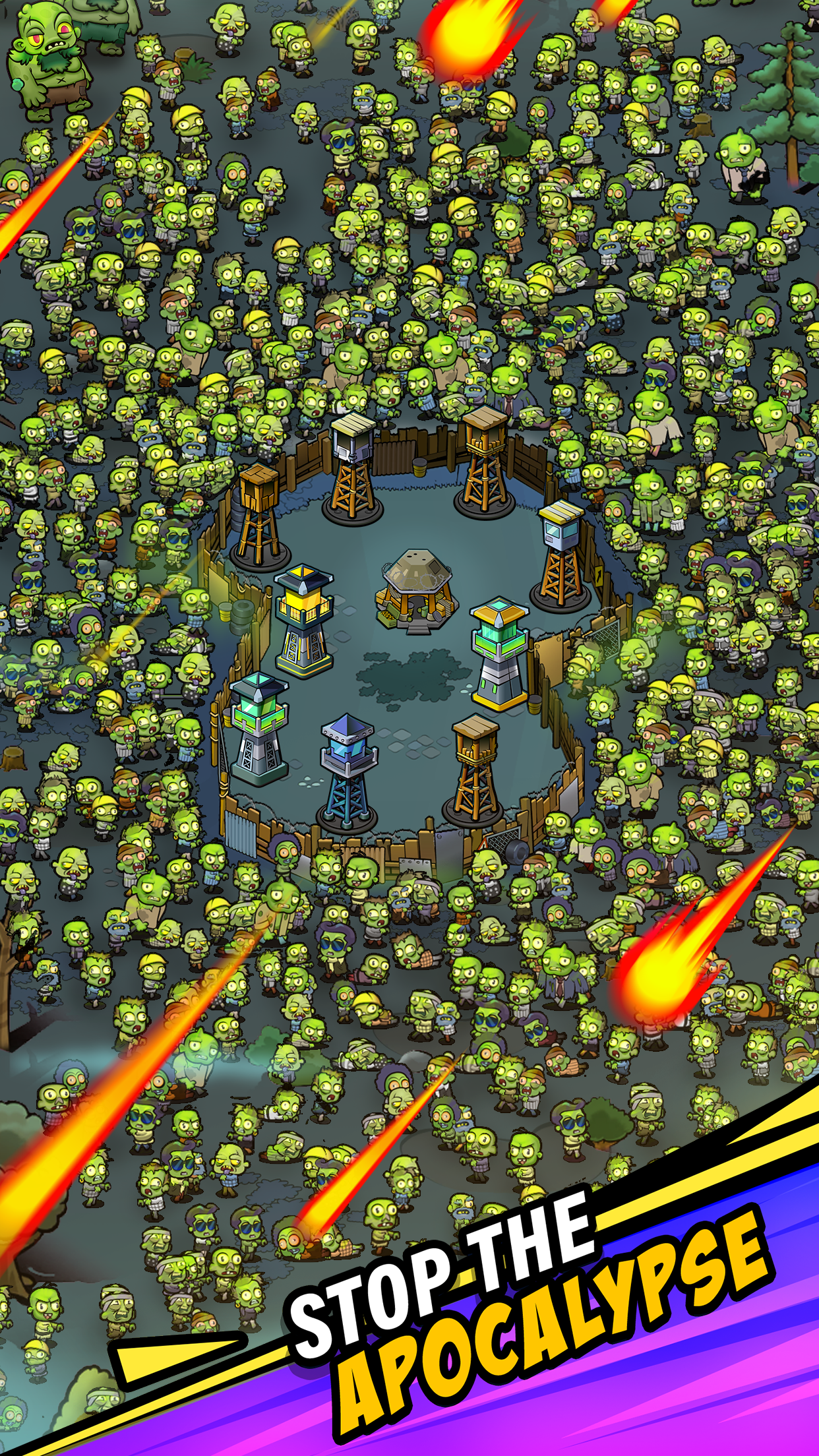 اسکرین شات 1 بازی Zombie Towers