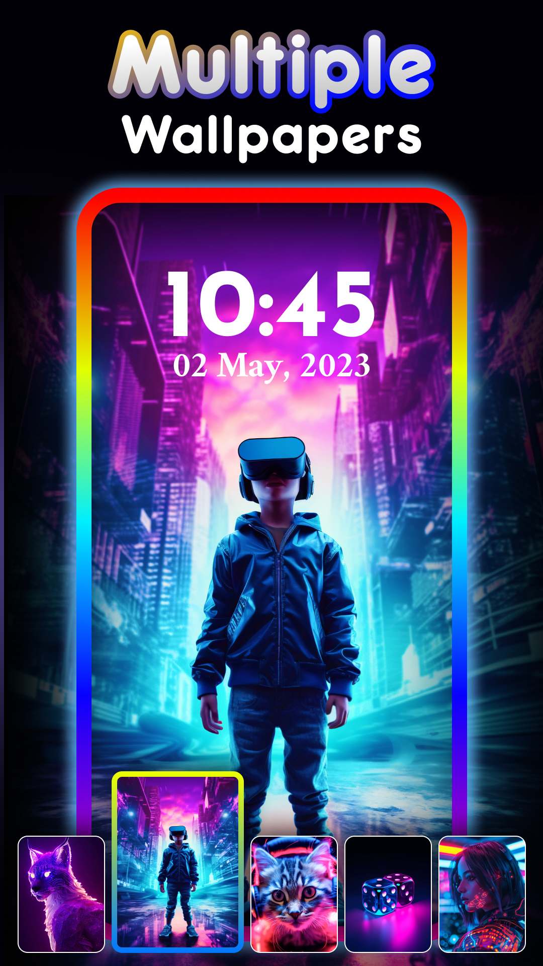 اسکرین شات 4 برنامه Edge Lighting - Border Colors