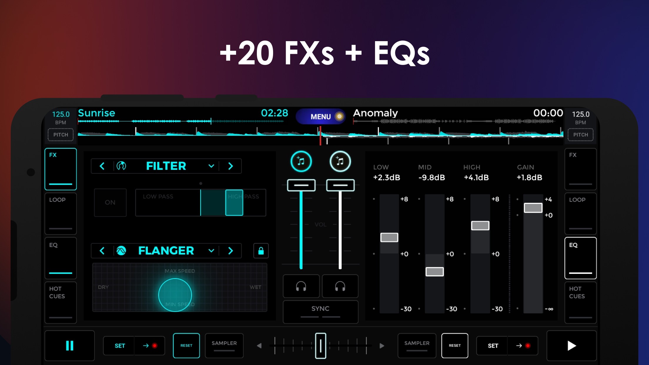 اسکرین شات 3 برنامه edjing Mix - Music DJ app