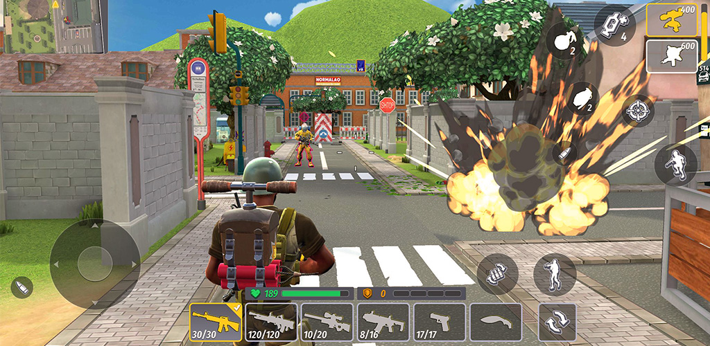 اسکرین شات 6 بازی Contra Guns-3rd Person Shooter