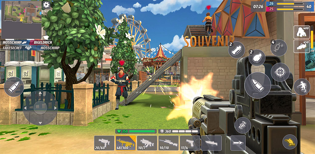 اسکرین شات 7 بازی Contra Guns-3rd Person Shooter