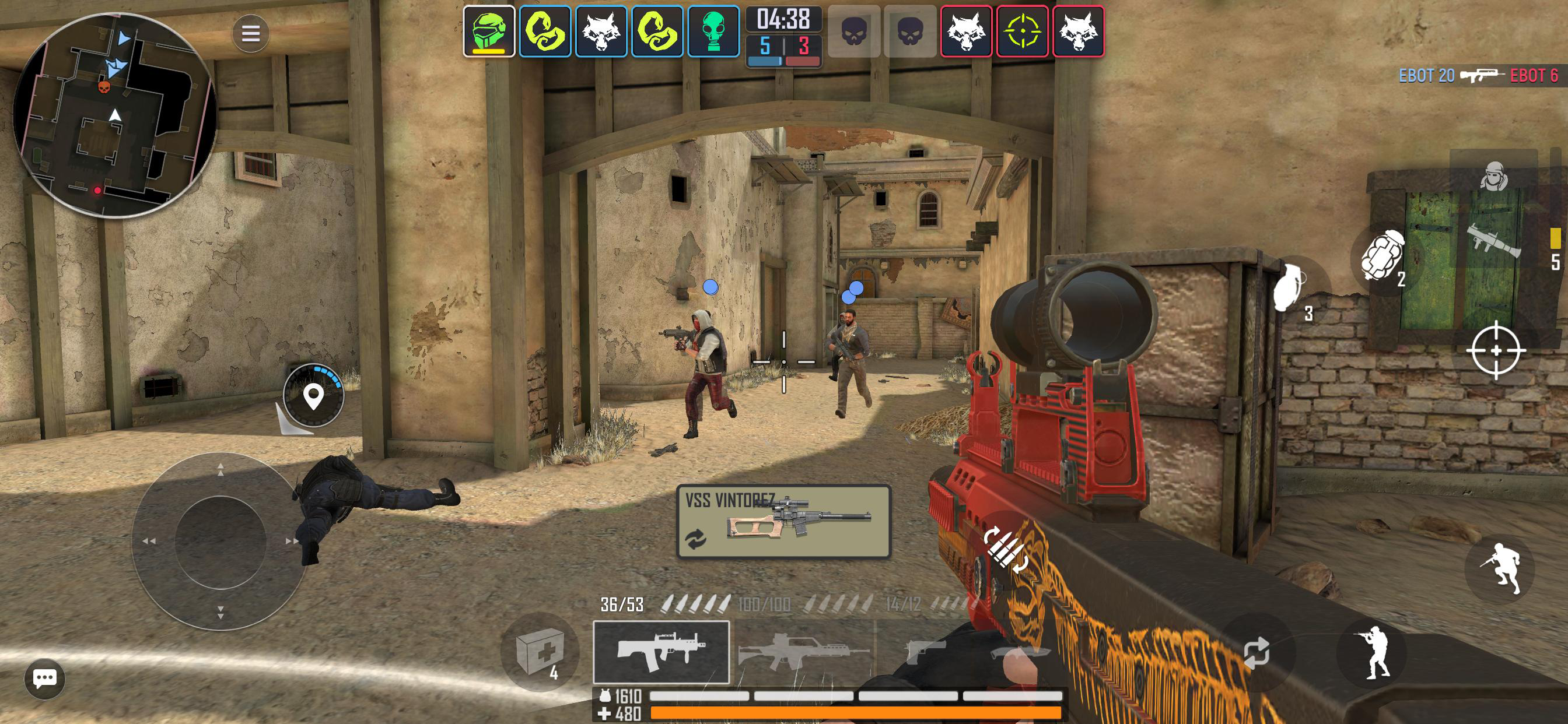 اسکرین شات 4 بازی Tactical OPS-FPS Shooting Game
