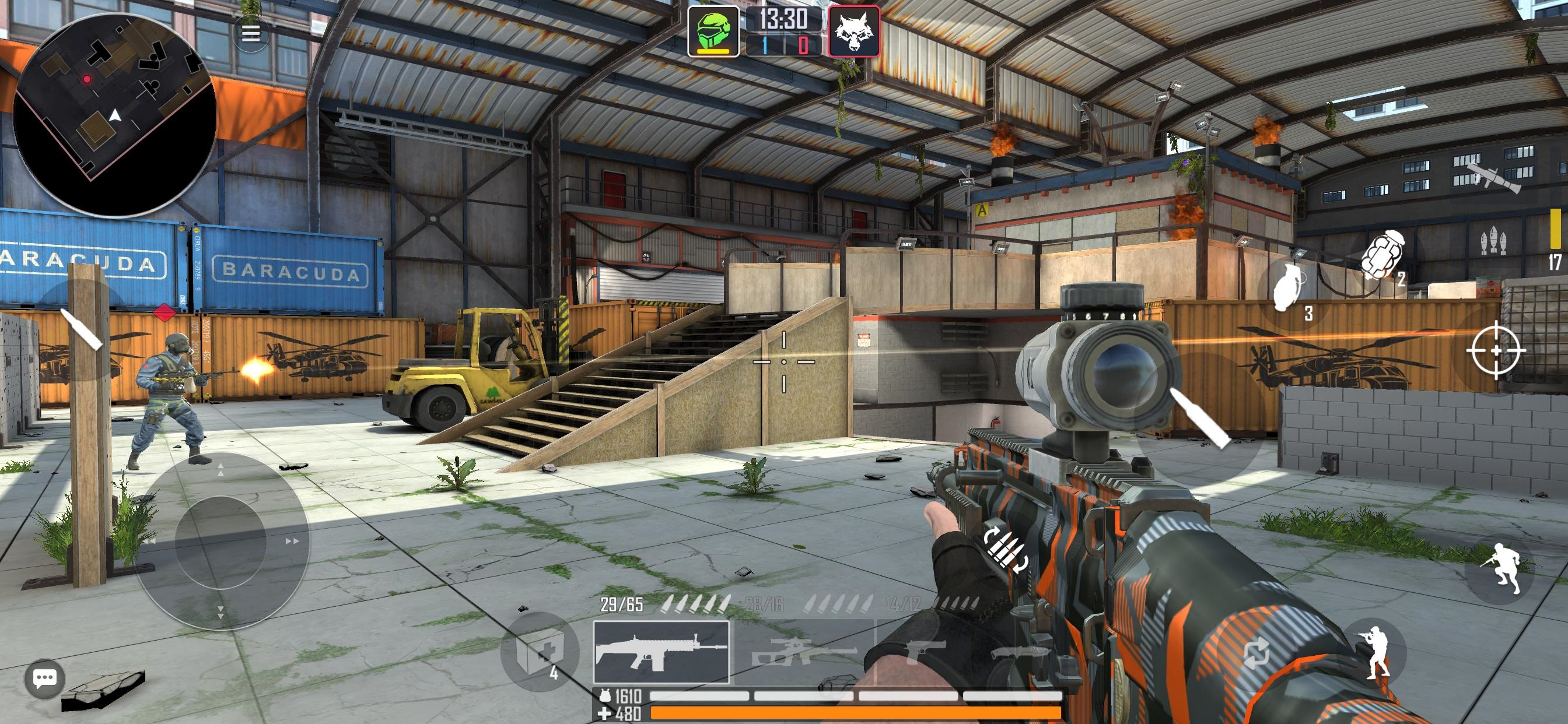اسکرین شات 1 بازی Tactical OPS-FPS Shooting Game