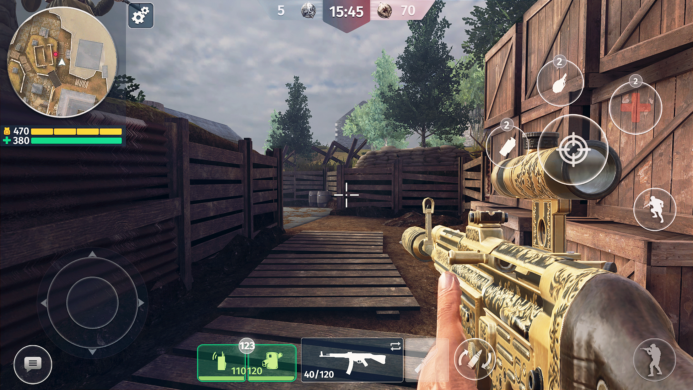 اسکرین شات 3 بازی World War 2－FPS Shooting Games