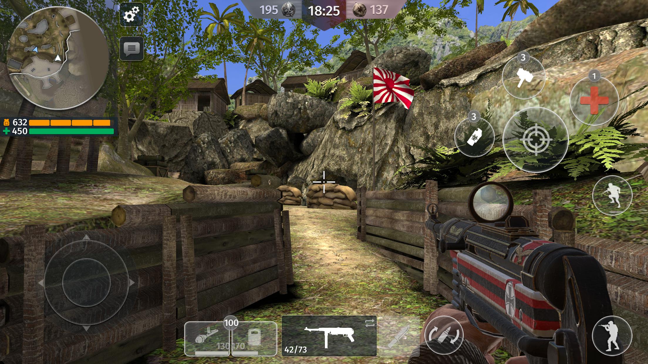 اسکرین شات 1 بازی World War 2－FPS Shooting Games