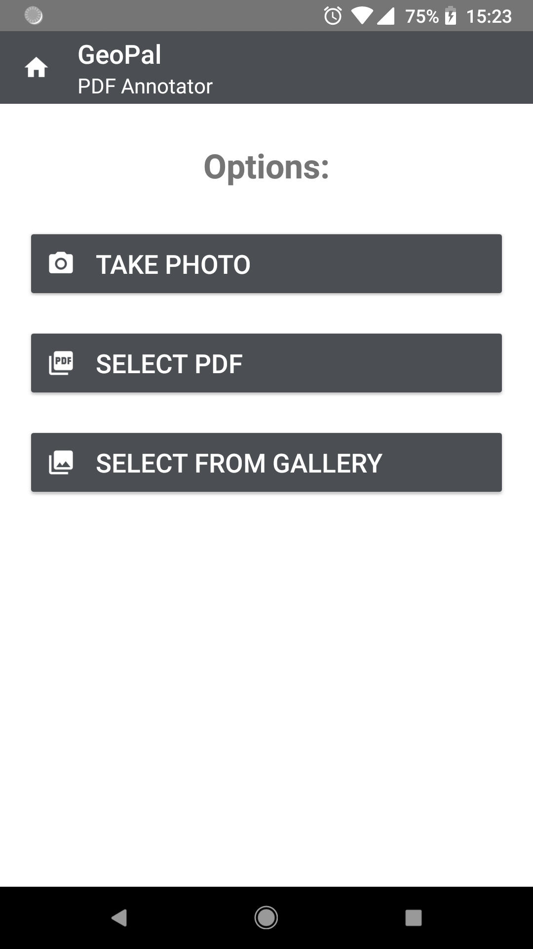 اسکرین شات 2 برنامه GeoPal PDF Annotator