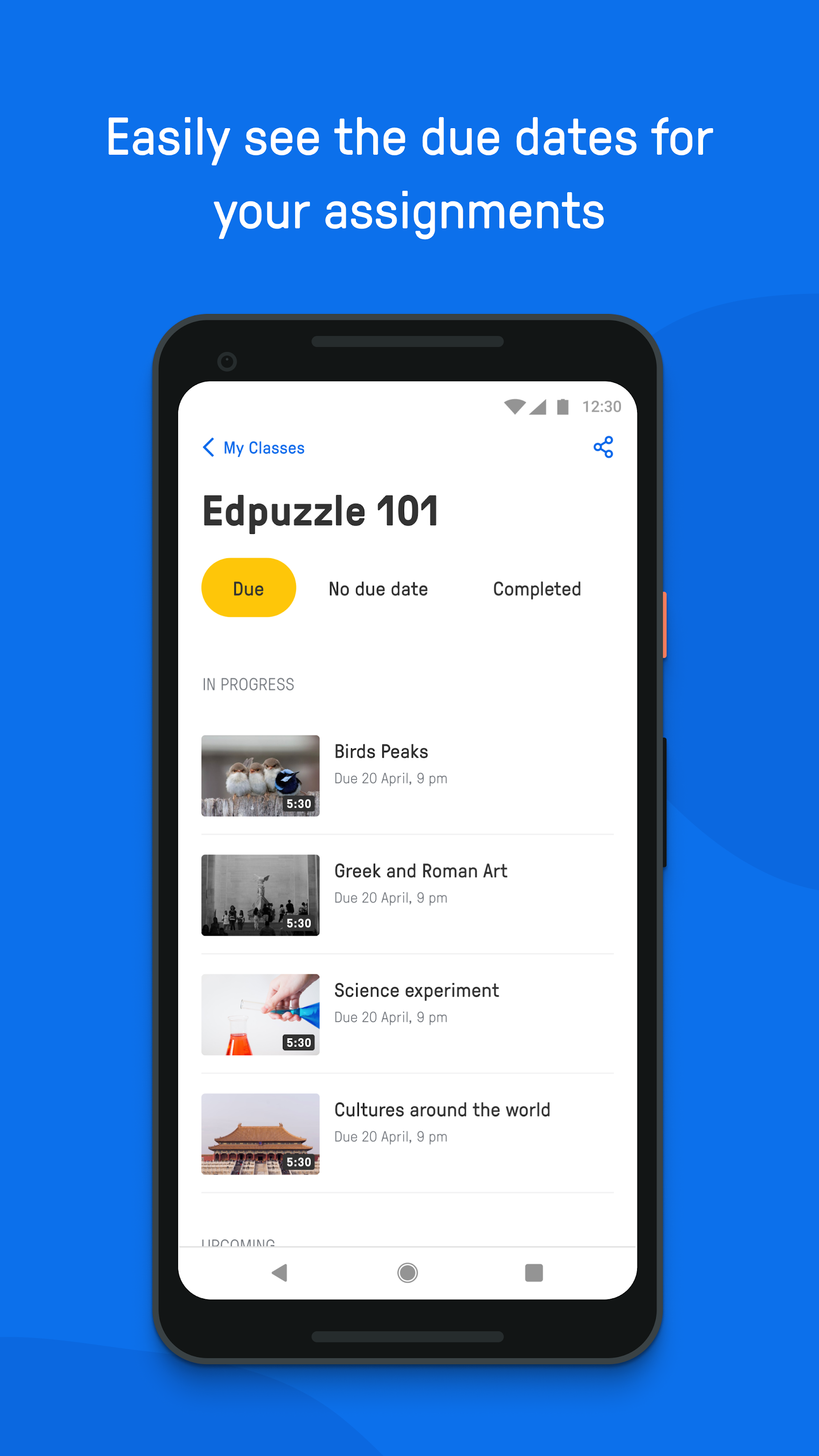 اسکرین شات 3 برنامه Edpuzzle
