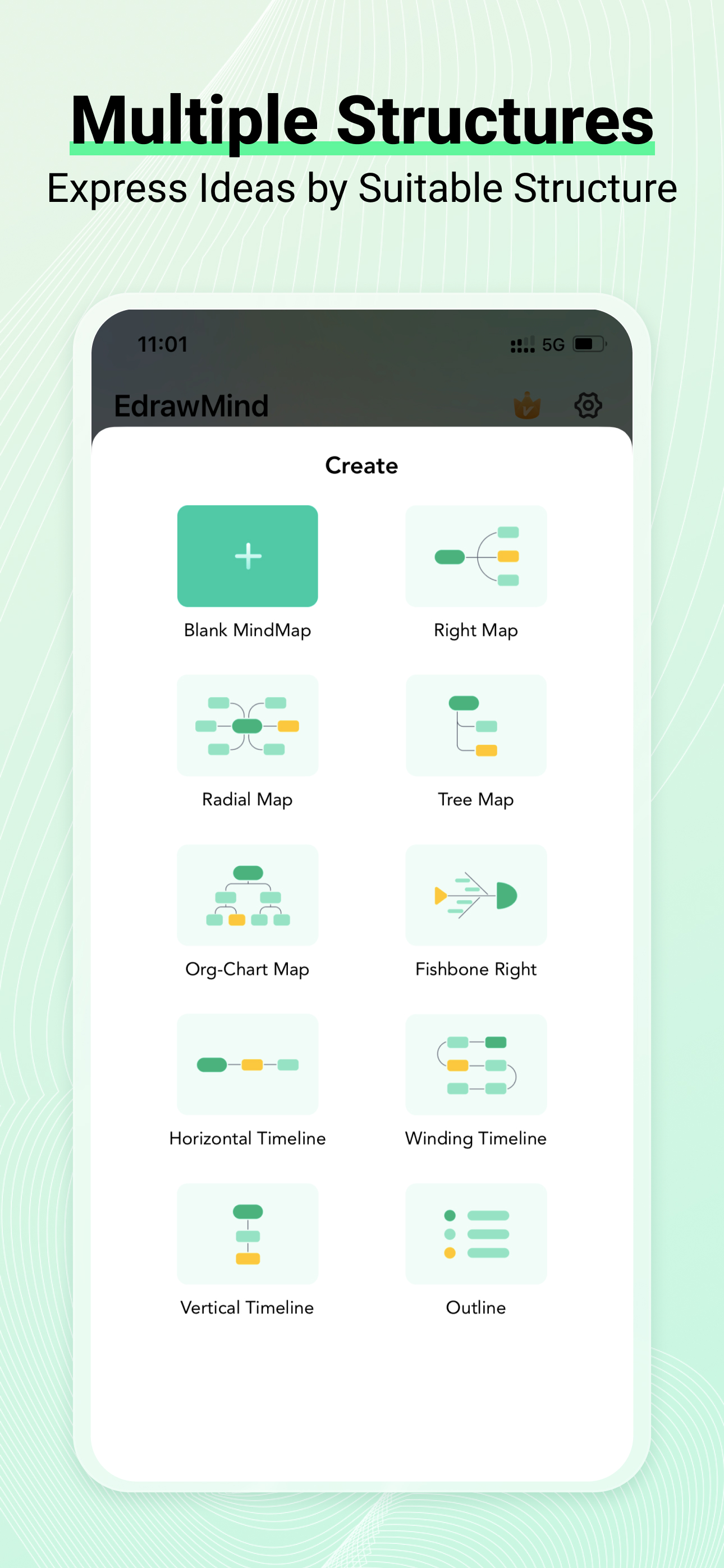 اسکرین شات 7 برنامه EdrawMind: AI Mind map & Note